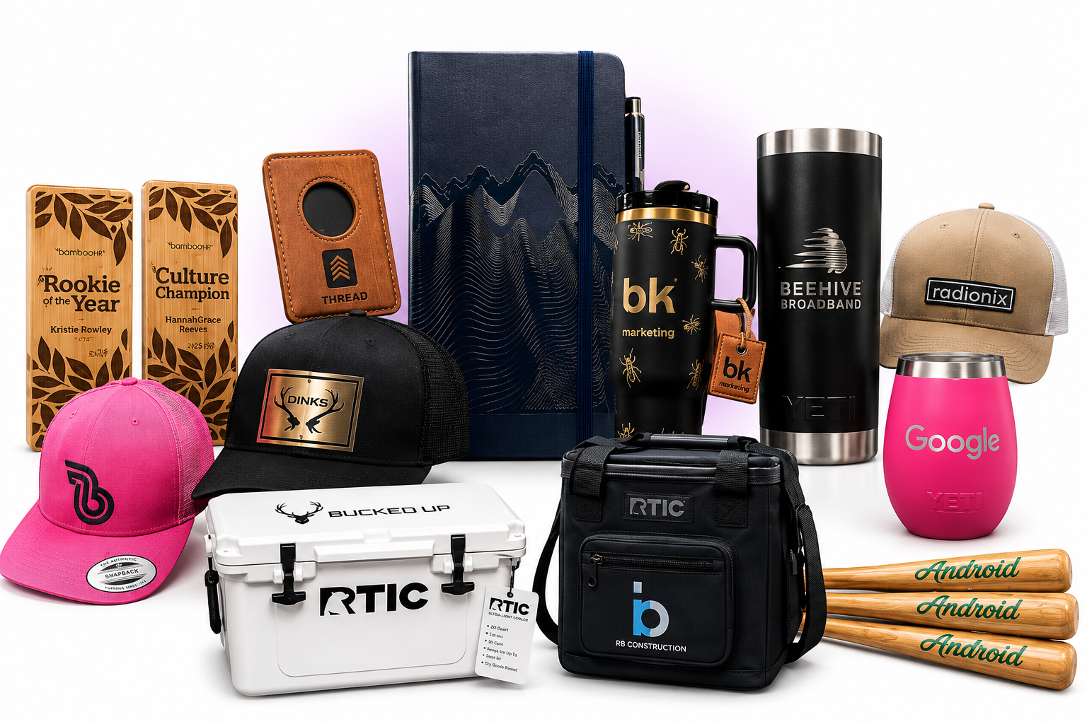 Brandster custom merchandise portfolio